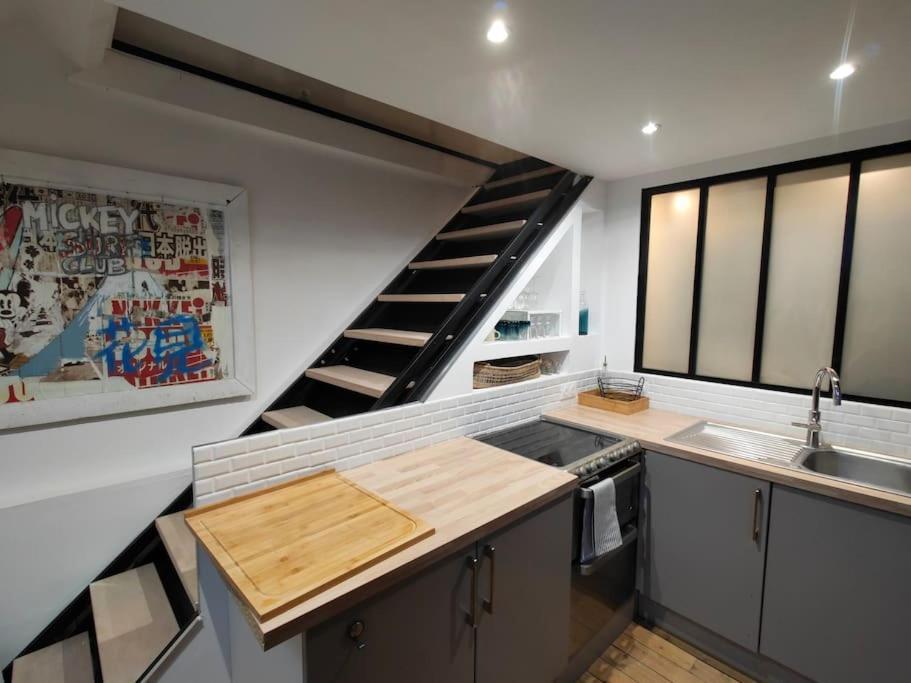 La Passerelle, Duplex Atypique De Charme Wimereux Eksteriør billede